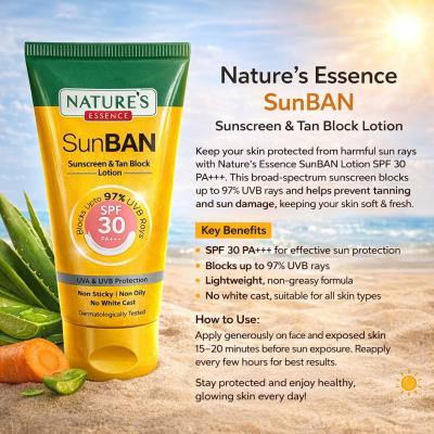 NATURES Sun BAN SPF 30 PA+++